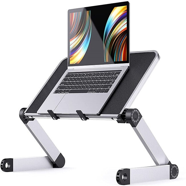 Tech On The Go Tablet Stand Portable Rotatable Foldable Phone Holder for Home Desk Bedside Compatible with iPad Laptop Phone Accessory #9553240