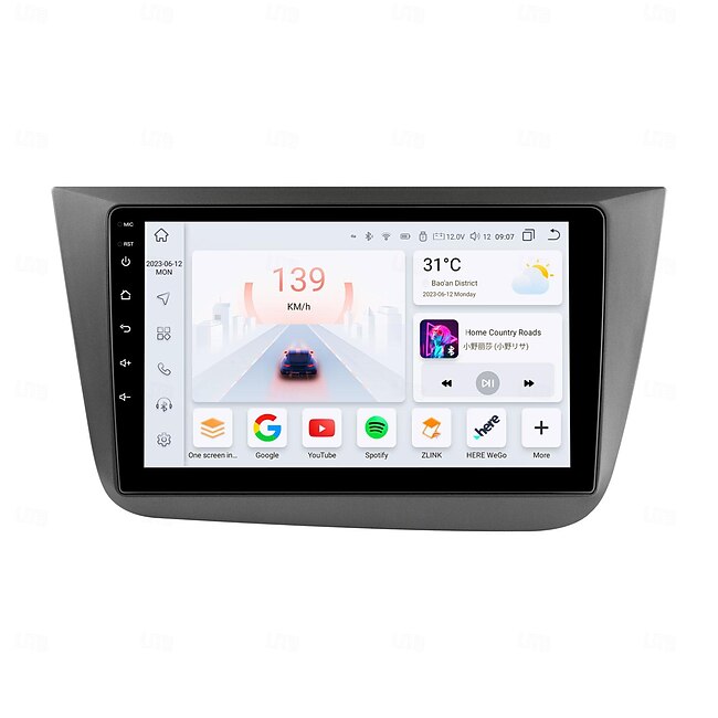 Android 12 For Seat Altea 2004 - 2015 Toledo 3 2004 - 2009 Multimedia Video Player Navigaion GPS Carplay Car Radio #17904106