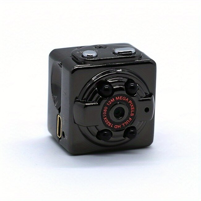 Mini DV Camera with HD IR Night Vision Motion Detection & Wireless Video Recording - Perfect for Outdoor Sports & Aerial Recording #9577283