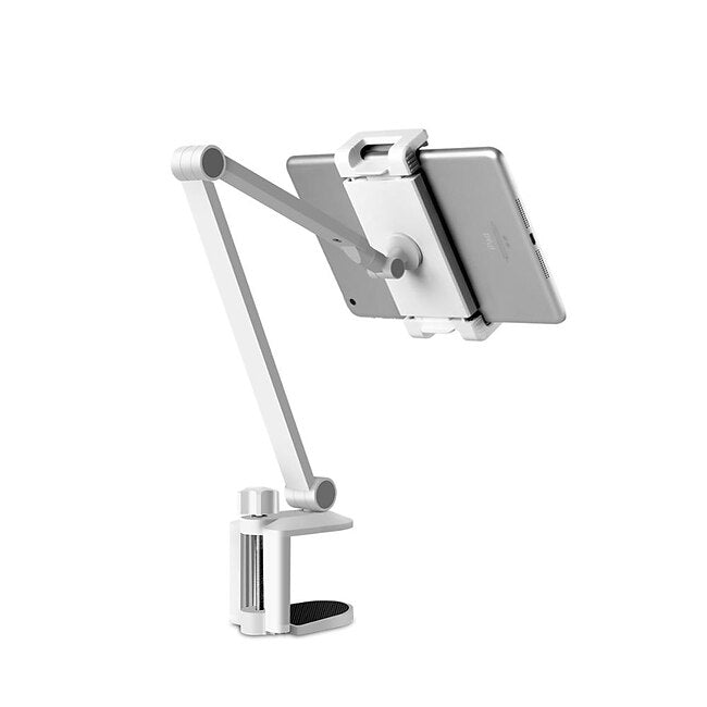 Tech On The Go Tablet Stand Holder with 360° Adjustable 27in Long Arm, Webcam Stand Projector Camera Mount, Fit for 4.7"-13" Devices Phone iPad Galaxy Tablets, Switch, Kindle #8725074