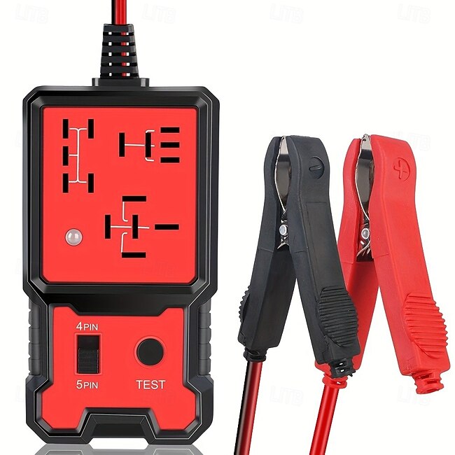 Automobile Relay Tester 12V Electronic Automobile Relay Tester Universal Automobile Battery Check Generator Analyzer Diagnostic Tool #9525565