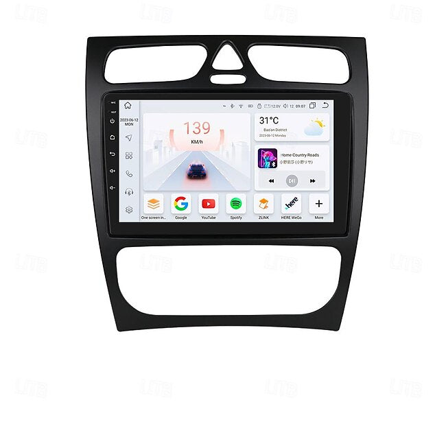 Android Car Radio For Mercedes-Benz C-Class/CLK 2000-2005 8G128G Carplay Stereo Player WIFI GPS Navigation #19608227