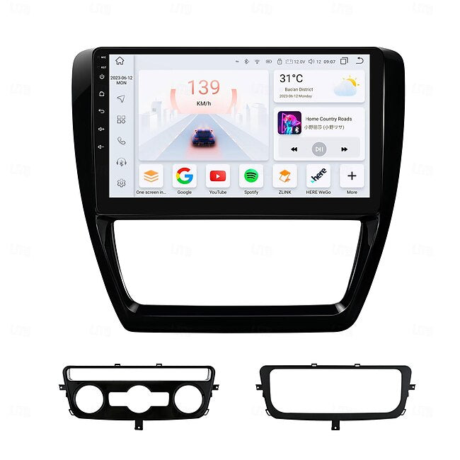 For Volkswagen Sagitar Jetta Bora 2011-2018 Android 12  Car Radio Multimedia Video Player Navigation GPS Carplay #18299252