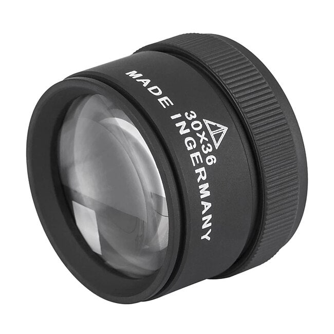Magnifier Portable Handheld 30 X Reading Inspection 40 mm Metal Adults' #8763709