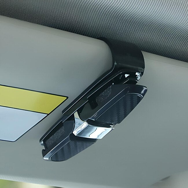 Sunglass Holder for Car Visor Premium Car Sunglasses Clip with 180-Degree Rotational Functionality #17986590