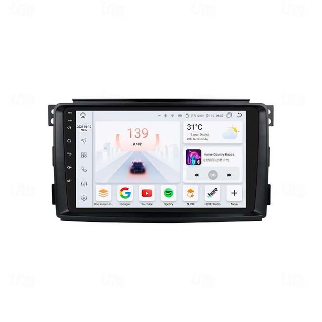 Android 12 Car Radio For Mercedes Benz Smart Fortwo 2006-2010 Multimedia Player Carplay Navigation GPS #19971514