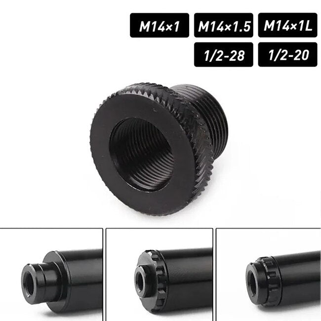 Car Fuel Filter Barrel Thread Adapter 5/8-24 to 1/2-28 1/2-20 M14*1 M14*1L M14*1.5  For NAPA 4003 WIX #9720088