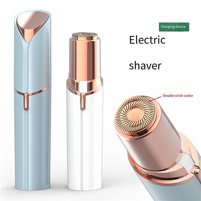 Facial Hair Remover for Women, Lip Eyebrow Trimmer Hair Remover Mini Shaver Epilator for Women #9467810