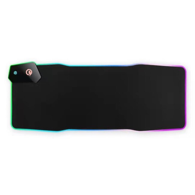 Tech On The Go Wireless Charging Mouse Pad Gamer Mousepad Oversized RGB Luminous Desk Mat Computer Laptop Keyboard Non-slip Glowing LED Cushion #9669423