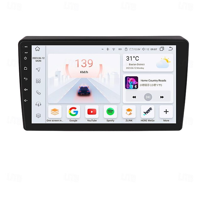Android 12 Car Radio For Citroen Berlingo  B9 Peugeot Partner 2008-2019 Multimedia Player Carplay GPS Navigation #12836366