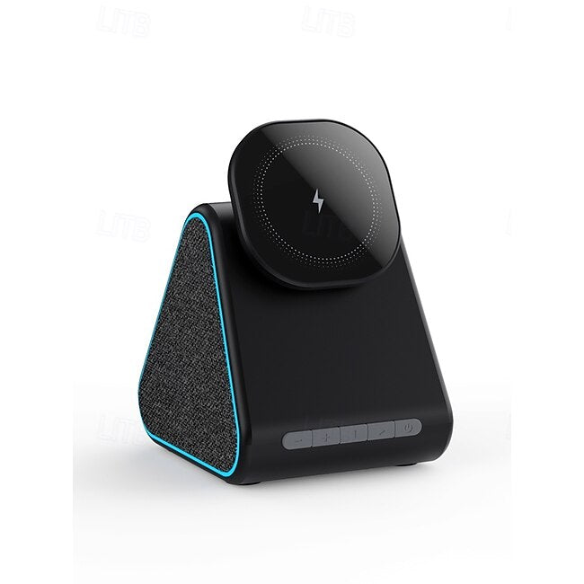 Tech On The Go Wireless Charger Wireless Charging Station CE Certified Fast Wireless Charging Magnetic For Compatible with any wireless charging enabled devices #11370735