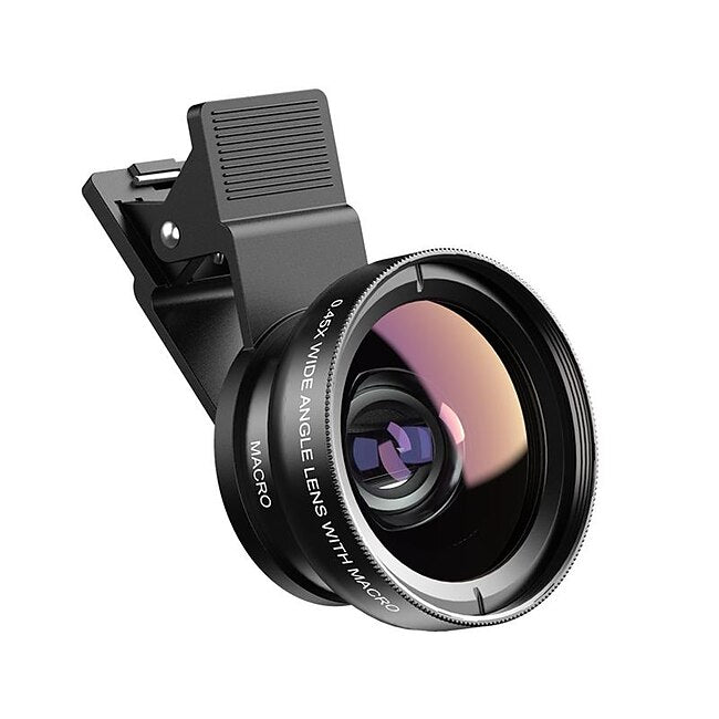 Tech On The Go Phone Lens kit 0.45x Super Wide Angle & 12.5x Macro Micro Lens HD Camera Lentes for iPhone 6S 7 Xiaomi more cellphones #9626673