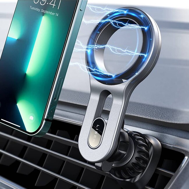 Tech On The Go Compatible for MagSafe Car Mount Strongest Magnet Power LISEN Magnetic Phone Holder for Car Easily Install Hands Free iPhone Car Holder Mount Fit for iPhone 13 12 Pro Max Mini MagSafe Case #9264887