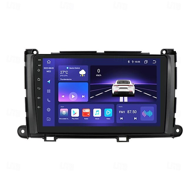 for Toyota Sienna 2011-2014 Car Radio Multimedia Video Player Navigation Stereo GPS Android Auto Carplay #11613998