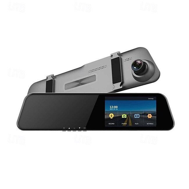 L1043 1080p HD Rear Camera Car DVR 170 Degree Wide Angle 4 inch IPS Dash Cam with Night Vision G-Sensor Parking Monitoring 4 infrared LED Car Recorder #16068624