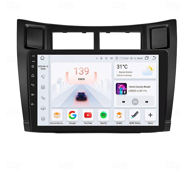 Car Radio For Toyota Yaris  2005 - 2012 Multimedia Stereo Video Player #15625478