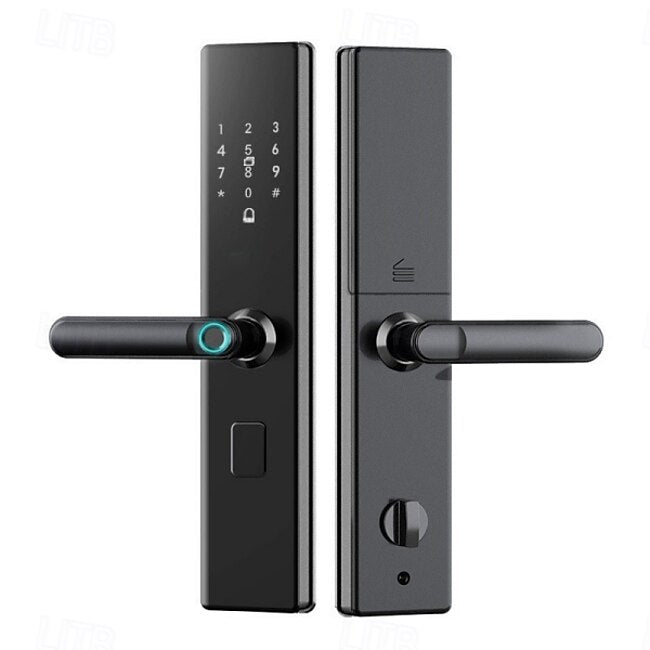 Home Smart Lock Anti-theft Door Wooden Door Smart Door Lock Electronic Password Lock Door Lock #13634760